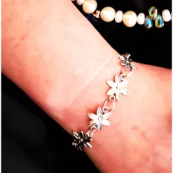 Hot Armband,Trachtenschmuck, Dirndl, Dirndlschmuck, Fest, Blumen Trachtenschmuck