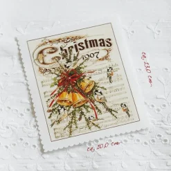 Applikationen|Madoriro Aufnäher Applikation nostalgische Patches Vintage nostalgische Christmas