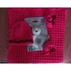 Online Baby Geschenkset - Babydecke mit Spielzeug Geschenke