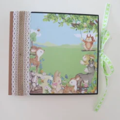 Clearance Babyalbum, Fotoalbum, Mini-Album, Leporello Baby, Mädchen, Kind, Größe 17 x 16,5 x 2,5 cm Fotoalbum & Gästebuch