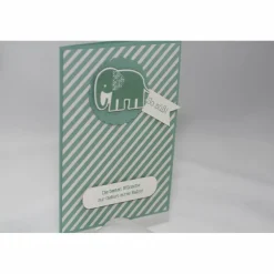 Discount Babykarte "Elefant" Glückwunschkarten