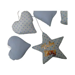 Dekoration|Afrosteff Babyparty Deko Baby Boy 6-teilig