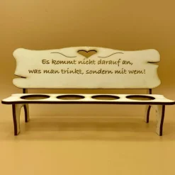 Bank für Schnapsgläser Geschenke