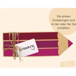 Discount Bastelset Schulanfang Einladung Einschulung basteln | Einladungskarten zur Einschulung | Einladung Schuleinführung Kinder Einschulung