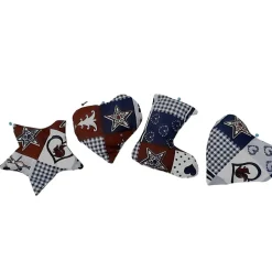 Baumschmuck|Afrosteff Baumschmuck 4-er Set, Christbaumschmuck, Geschenkeanhänger