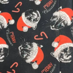 Weihnachtsstoffe|Mamasign Baumwolldruck - Katzen mit Weihnachtsmützen - Weihnachten - 50cm