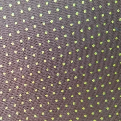 Discount Baumwollstoff braun mit Punktenl in Gold,Weihnachtsstoff, Meterware, Winterstoff, Breite 1,40 m, 100% Baumwolle Weihnachtsstoffe