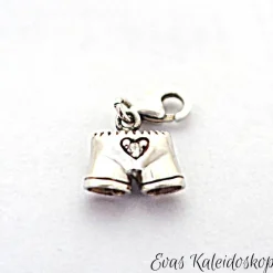 Outlet Bayrische Lederhose, Charm/Anhänger aus Sterlingsilber Trachtenschmuck