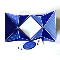 Sale Besonders geformte  Pop-up Glückwunschkarte zum Geburtstag Handarbeit Stampin up  Unikat Glückwunschkarten