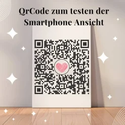 Beste Freunde | Personalisiertes Bild auf Leinwand 20x30cm | BFF Hochzeitsgeschenke