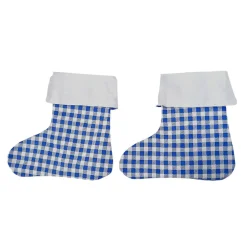 Tischdekoration|Afrosteff Bestecktasche in Stiefelform, Geschenktasche 2er Set