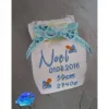 Geschenke|Yanik Magic World Handmade Bestickte Windel mit Geburtsdaten oder Spruch