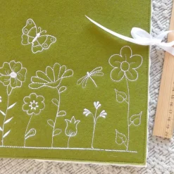 Best bestickte Zeugnismappe personalisiert aus Filz – Geschenk zum Schulanfang für Mädchen Kinder Einschulung
