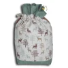 Clearance Bestickter Weihnachtsbeutel Nikolaus-Applikation personalisierter Nikolausbeutel weihnachtlicher Geschenksack Wunschname Säckchen & Beutel