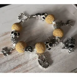 Accessoires|Tinas Schmucktruhe Bettelarmband, Armband, opulent, auffallend, Eyecatcher, Wiesn