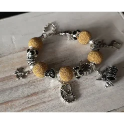 Accessoires|Tinas Schmucktruhe Bettelarmband, Armband, opulent, auffallend, Eyecatcher, Wiesn