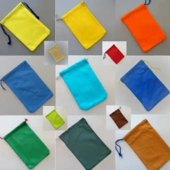 Geschenkverpackungen|kunstmitperlen Beutel aus Filz mit Kordel, Säckchen, Geschenkebeutel, Weihnachten, Nikolaus, Advent, wiederverwendbar