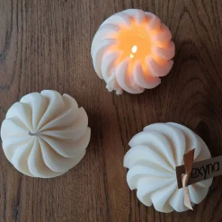 Hot BIG Swirl Candle I Spiralkerze I Gedrehte Kerze I Sojawachs I Home Decor I Hingucker I Ästhetisch I Minimalistisch Tischdekoration
