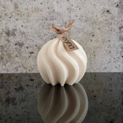 Hot BIG Swirl Candle I Spiralkerze I Gedrehte Kerze I Sojawachs I Home Decor I Hingucker I Ästhetisch I Minimalistisch Tischdekoration
