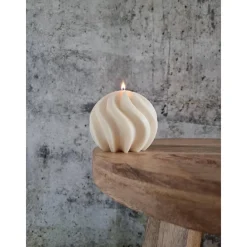 Hot BIG Swirl Candle I Spiralkerze I Gedrehte Kerze I Sojawachs I Home Decor I Hingucker I Ästhetisch I Minimalistisch Tischdekoration