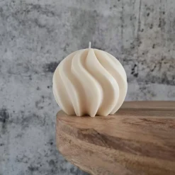Hot BIG Swirl Candle I Spiralkerze I Gedrehte Kerze I Sojawachs I Home Decor I Hingucker I Ästhetisch I Minimalistisch Tischdekoration