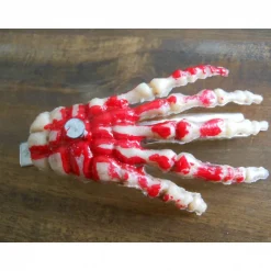 Outlet Blutige Hand Haarspange mit Nagel – Gruselige Skeletthand für Halloween, Gothic & Rockabilly Accessoires