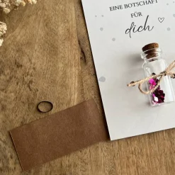 Botschaft im Reagenzglas | personalisierbar | Überraschungsbotschaft | Geschenk | Verkündung Schwangerschaft Geschenke