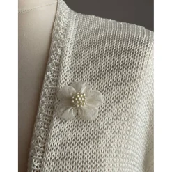 Hot Braut Bolero, Jacke, Stola, Hochzeit, Bolero in Creme !gestrickt!UNIKAT! Brautstolen & -Boleros
