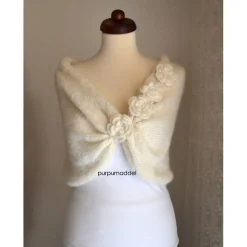Discount Braut Stola, Hochzeit, creme, Tuch, Braut Umhang!Bolero! Brautstolen & -Boleros
