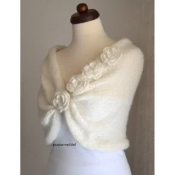 Discount Braut Stola, Hochzeit, creme, Tuch, Braut Umhang!Bolero! Brautstolen & -Boleros