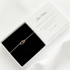 Best Brautmama Armband Edelstahl, Geschenk für Brautmutter zur Hochzeit, Brautmama Schmuck, mit Karte und Geschenkbox Gastgeschenke