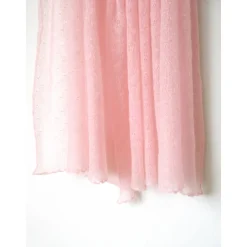 Best Brautschal aus Kid-Mohair in rosa, Hochzeitsstola gestrickt, Sommerschal Damen, Geschenk Frauen Brautstolen & -Boleros