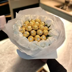 Hot Brautstrauß Weiss Accessoires
