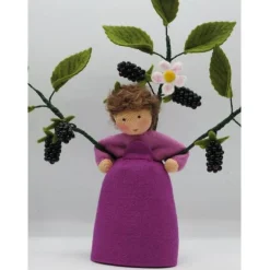 Online Brombeere - Blumenkind - Jahreszeitentisch - Waldorf Art - Art.Nr.SO14 Sommer