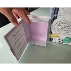 Best Buch-Box, Geldgeschenk, Gutscheingeschenk zur Einschulung, besondere Geschenkidee Kinder Einschulung