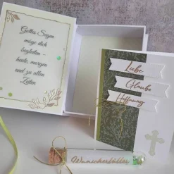 Clearance Buch-Box, Geldgeschenk, Gutscheingeschenk zur Konfirmation, besondere Geschenkidee Geldgeschenke