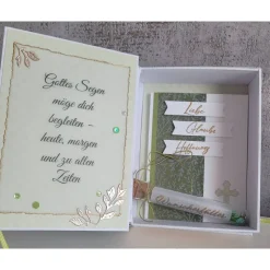 Clearance Buch-Box, Geldgeschenk, Gutscheingeschenk zur Konfirmation, besondere Geschenkidee Geldgeschenke