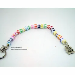 Einschulung|Hedisos Selfmade Buchstabenkette #Rechenkette zum #Schulanfang #violett
