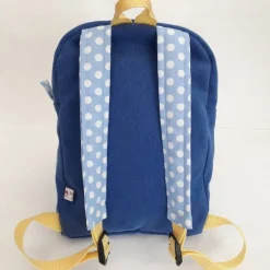 Bunter Kinderrucksack mit Tiermotiv aus Baumwollstoff Kinder Kinderrucksack