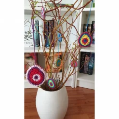 Clearance Buntes gehäkeltes Wende-Osterei Ostereier