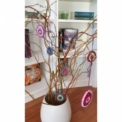 Best Buntes gehäkeltes Wende-Osterei Ostereier