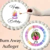 Clearance Burn Away Tortenaufleger Set Cake Tortenaufleger Happy Birthday Tortenbild Tortenaufleger Tortendekoration