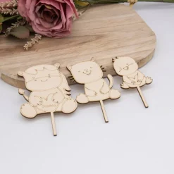 Caketopper Bauernhoftiere –  Kuchenaufsatz für Geburtstage & Babypartys EXP Tortendekoration
