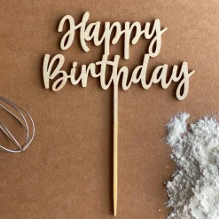 Tortendekoration|Werkstatt am See Caketopper "Happy Birthday"