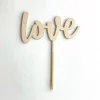 Tortendekoration|Werkstatt am See Caketopper "love"
