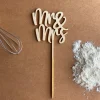 Tortendekoration|Werkstatt am See Caketopper "Mr&Mrs"