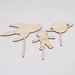 Clearance Caketopper Weltraum –  Kuchenaufsatz für Geburtstage & Partys Tortendekoration