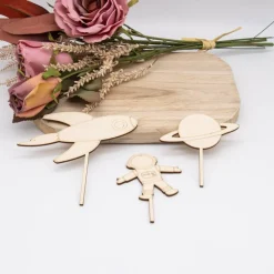 Clearance Caketopper Weltraum –  Kuchenaufsatz für Geburtstage & Partys Tortendekoration