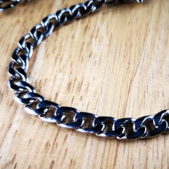 Best Charivari aus Edelstahl, Basiskette, Trachtenschmuck, 1reihig Trachtenschmuck