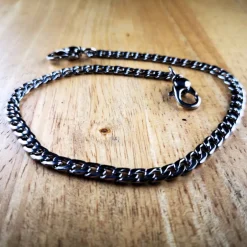Best Charivari aus Edelstahl, Basiskette, Trachtenschmuck, 1reihig Trachtenschmuck